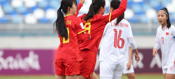 九游官网-中国女足国家队在热身赛中大胜对手